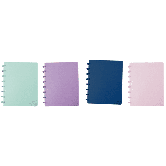 Bright Vibe Schrift Pvc A4 Gelijnd 90Gr 144Bl