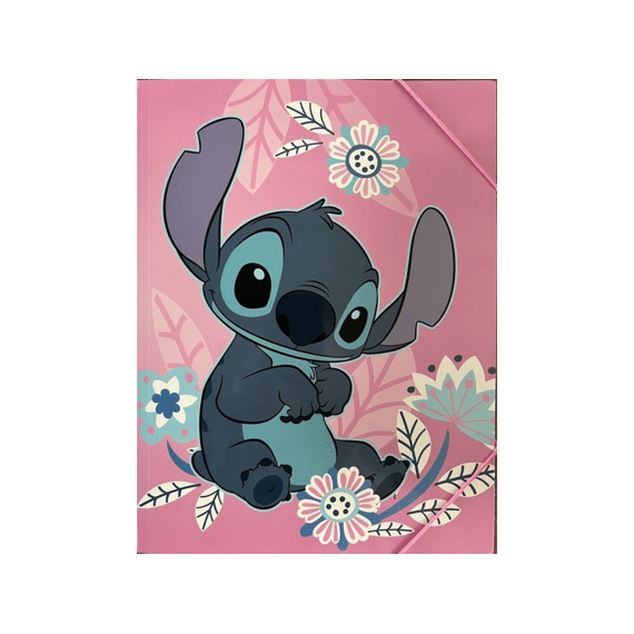 Stitch Elastomap A4 Roze