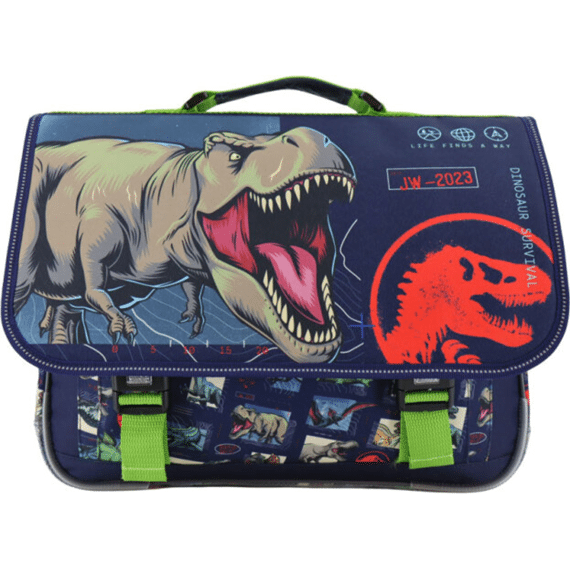 Jurassic World Schooltas 2 Compartimenten 38Cm