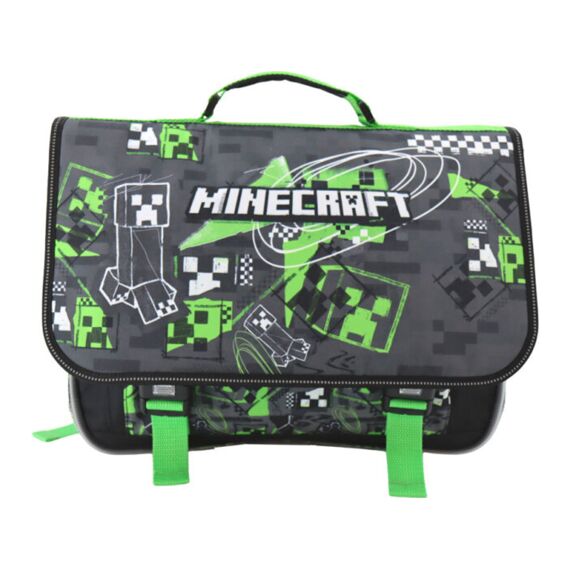 Minecraft Schooltas 2 Compartimenten 38Cm