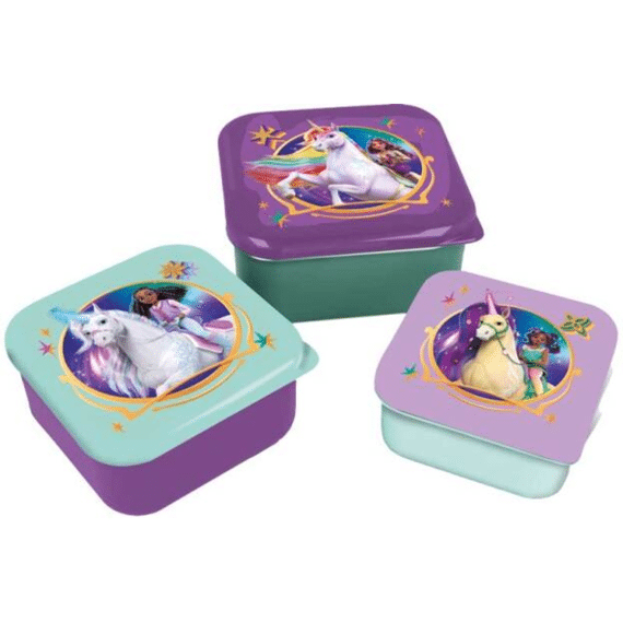 Unicorn Academy Snack Boxes Set 3 Stuks