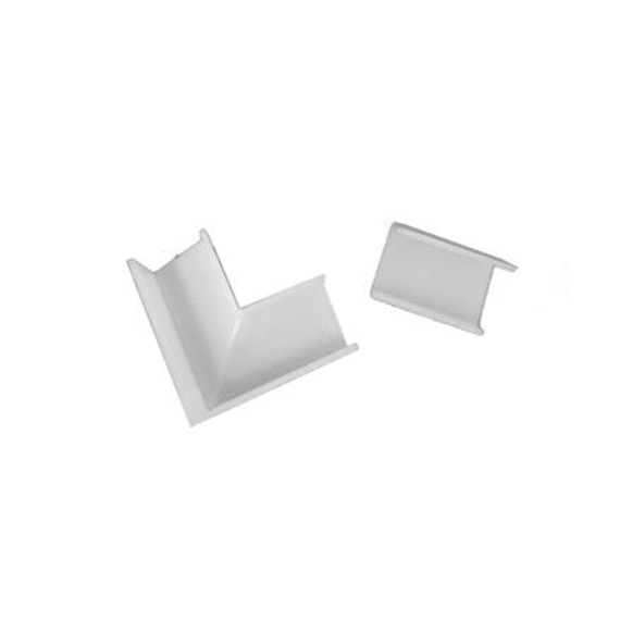 Connector Alu Profiel Schuin 2x