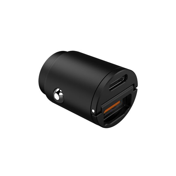 Celly Mini Autolader Usb+Usb-C 30W