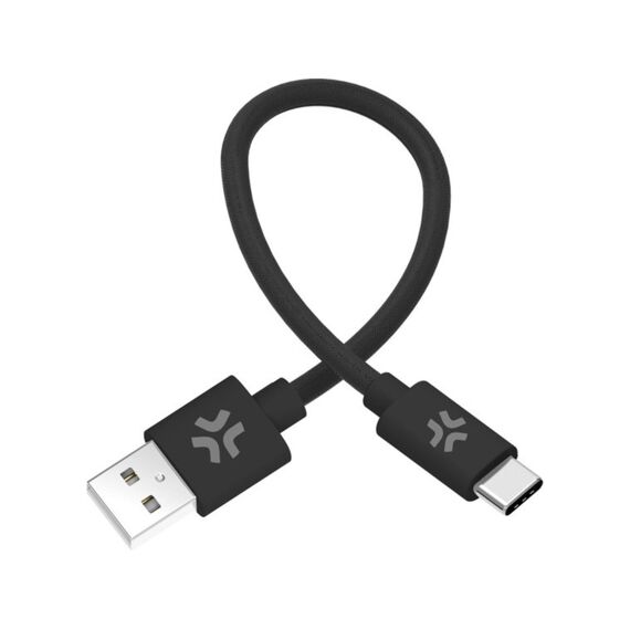 Celly Usb-A Naar Usb-C Katoen Kabel 30Cm