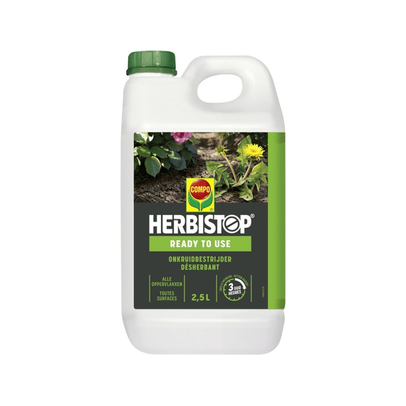 Compo Herbistop Ready Alle Oppervlakken 25m² 2.5l