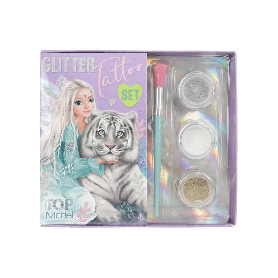 Topmodel Glitter Tattoos Fantasy Tiger