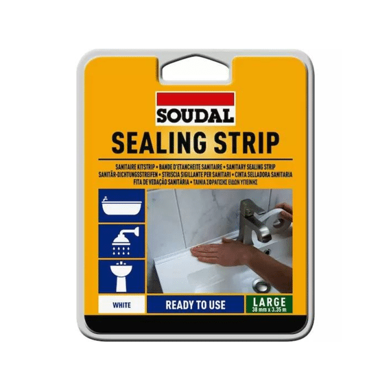 Soudal Sealing Strip Sanitaire 38Mm 3.35M