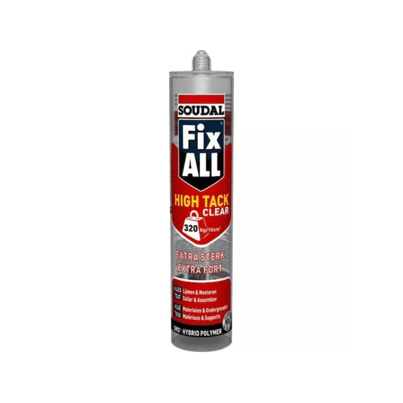 Soudal Fix All High Tack Clear 290Ml