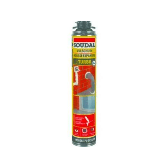 Soudal Pistoolschuim Turbo 870Ml