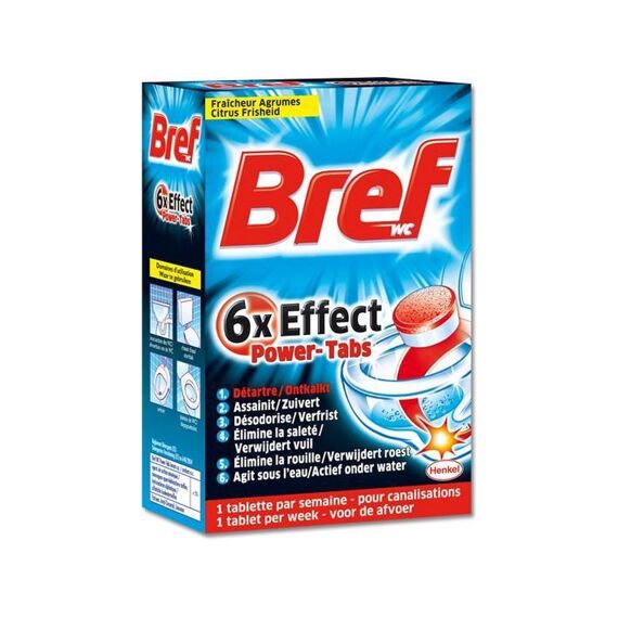 Bref Wc-Reiniger Blok Effect Power 8St