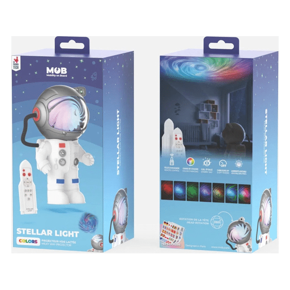 Mobstore Astronautlamp Melkwegstelselprojector