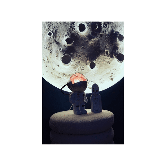 Mobstore Astronautlamp Melkwegstelselprojector