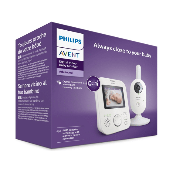 Avent Babyfoon SCD833 Video
