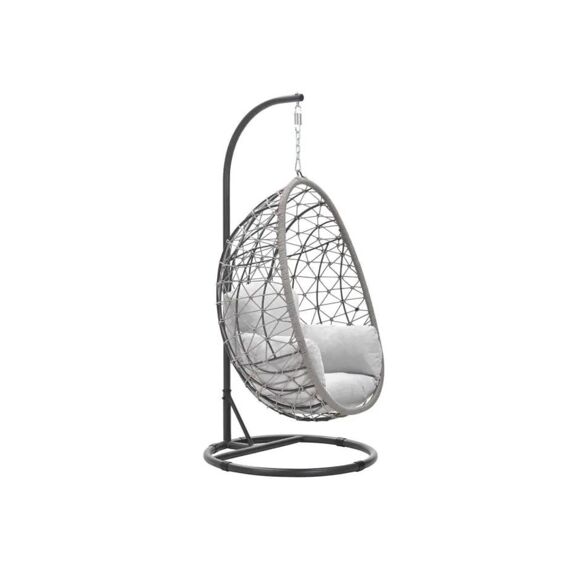 Panama Swing Chair Egg Rope Taupe/Valley Sand