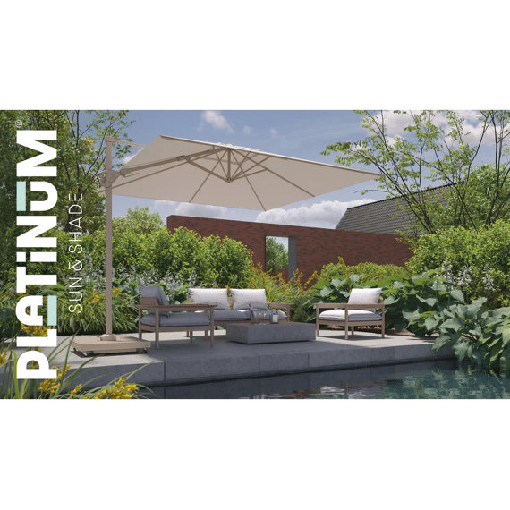 Platinum Challenger T2 Premium 3X3M Sandstone/Champagne