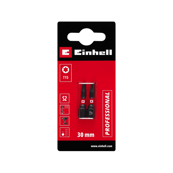 Einhell 2 Bit Dubbel Torsion 30 Mm T15 S2