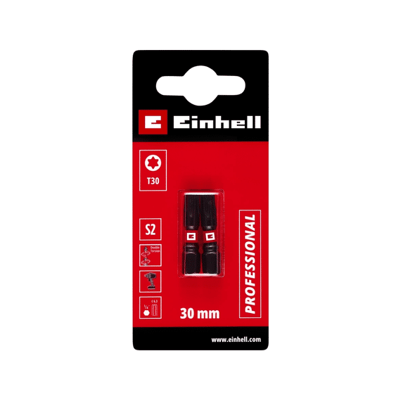 Einhell 2 Bit Dubbel Torsion 30 Mm T30 S2