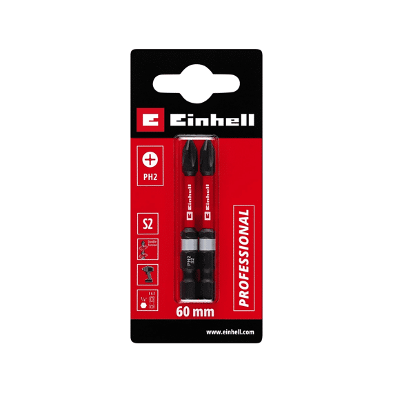 Einhell 2 Bit Dubbel Torsion 60 Mm Ph2 S2