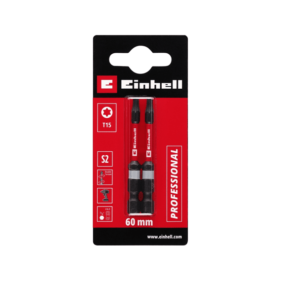 Einhell 2 Bit Dubbel Torsion 60 Mm T15 S2