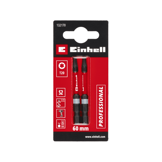 Einhell 2 Bit Dubbel Torsion 60 Mm T20 S2