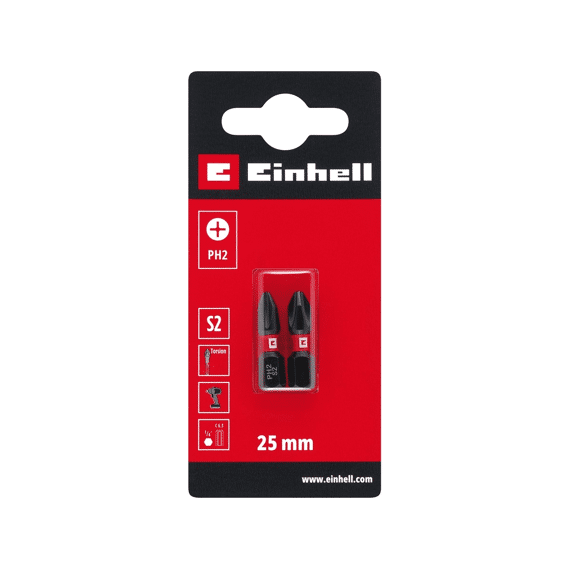 Einhell 2 Bit Torsion 25 Mm Ph2 S2