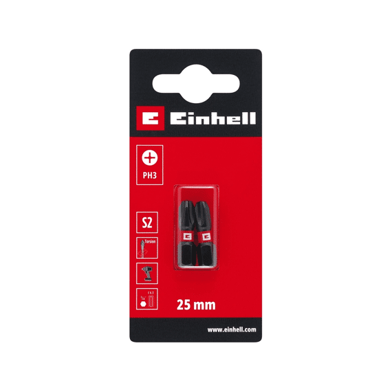 Einhell 2 Bit Torsion 25 Mm Ph3 S2