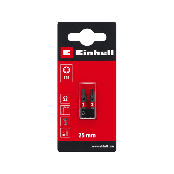Einhell 2 Bit Torsion 25 Mm T15 S2