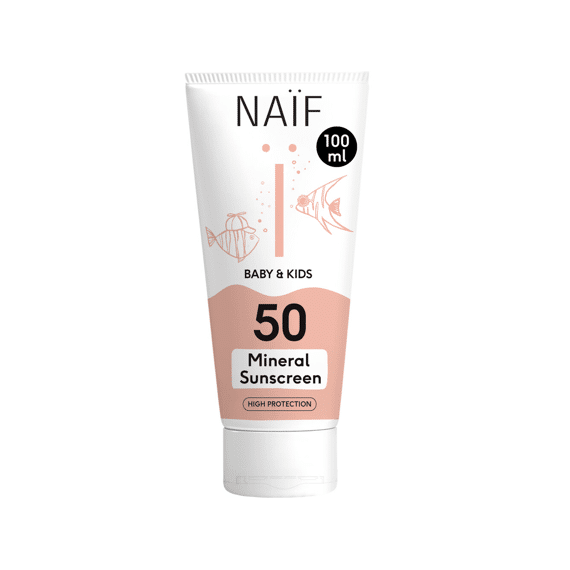 Naïf Baby&kids Minerale Zonnecrème Spf50 100ml