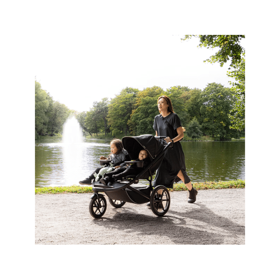 Thule Urban Glide Wandelwagen 3 Double Black Magnetic Buckle