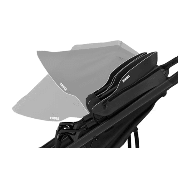 Thule Urban Glide Wandelwagen 3 Double Black Magnetic Buckle