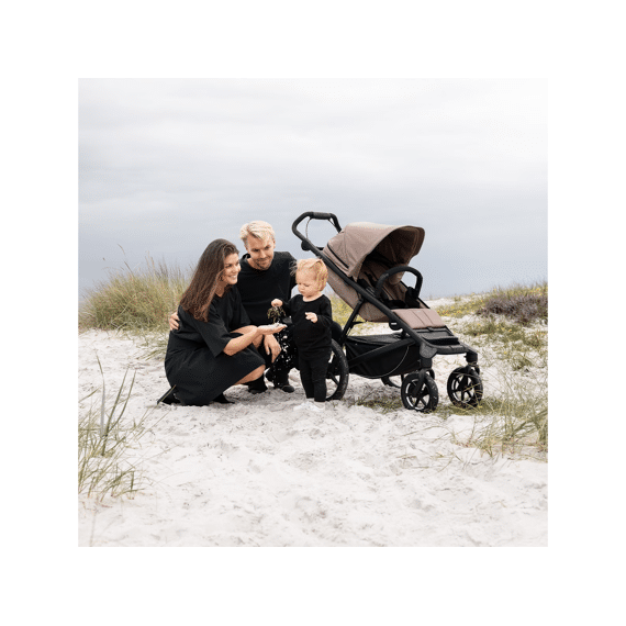 Thule Urban Glide Wandelwagen 4-wheel Tinted Taupe Magnetic Buckle