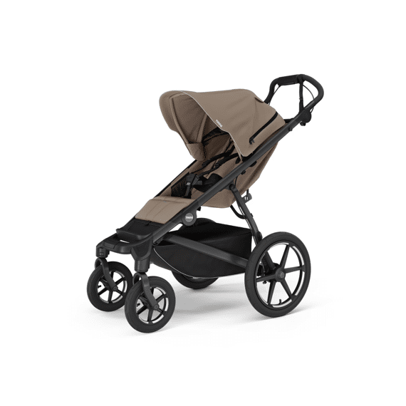 Thule Urban Glide Wandelwagen 4-wheel Tinted Taupe Magnetic Buckle