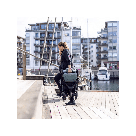 Thule Spring Wandelwagen 2 Mist Green On Black