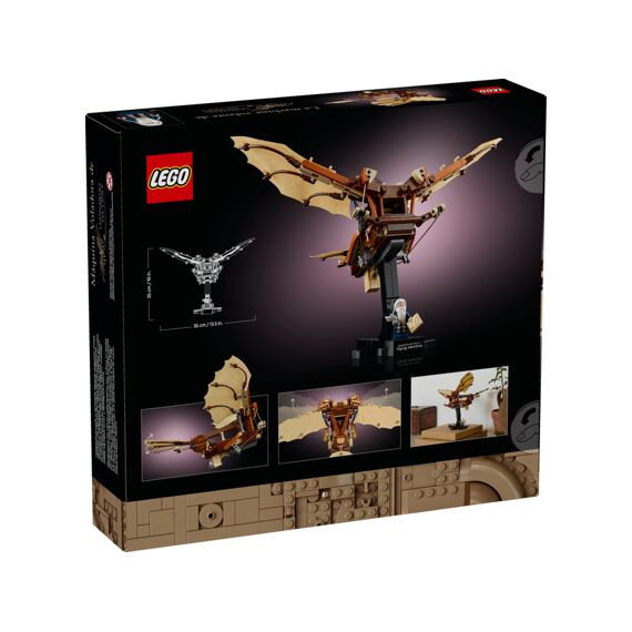 Lego Icons De Vliegmachine Van Leonardo Da Vinci 10363