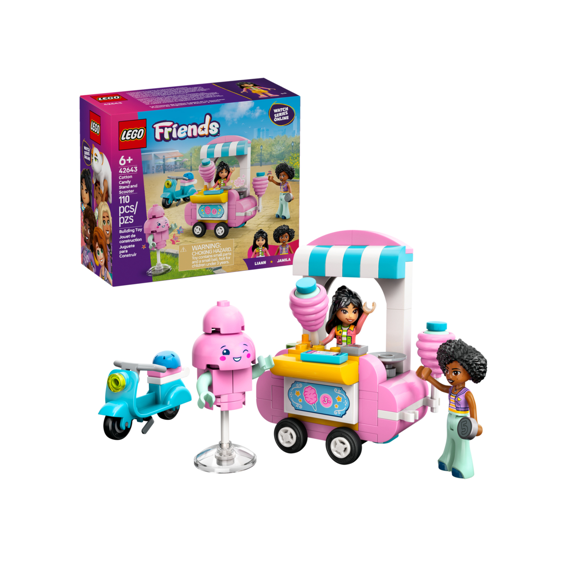 Lego Friends Suikerspinkraam En Scooter 42643