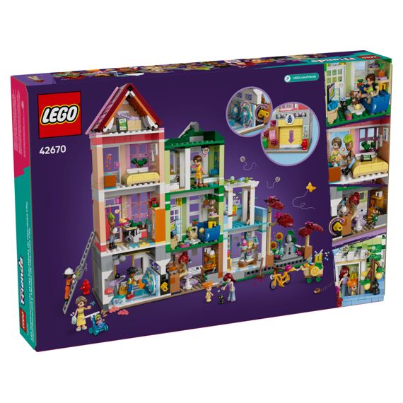 Lego Friends Heartlake City Appartementen En Winkels 42670