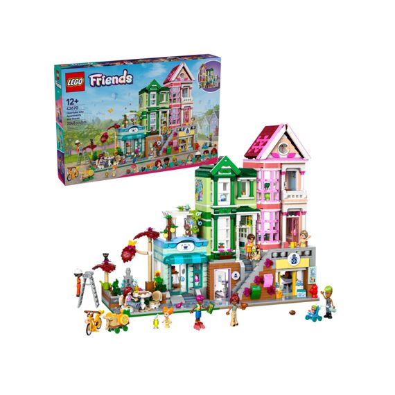 Lego Friends Heartlake City Appartementen En Winkels 42670