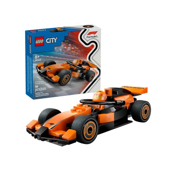 Lego City F1 Coureur Met Mclaren Racewagen 60442