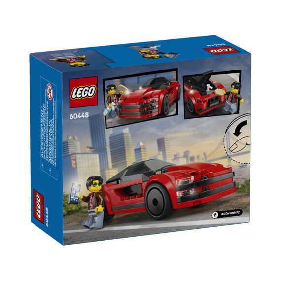 Lego City Rode Sportwagen 60448