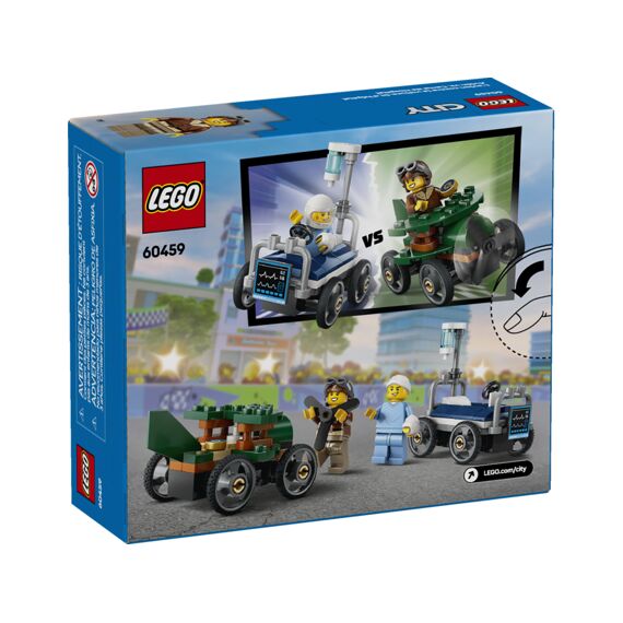 Lego City Raceautopakket: Vliegtuig Vs. Ziekenhuisbed 60459