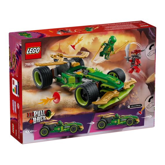 Lego Ninjago Lloyds Pull-Back Racewagen 71828