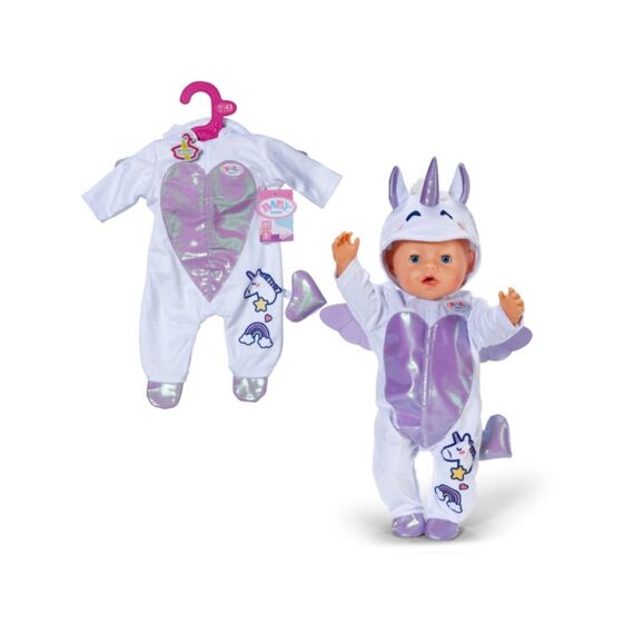 Baby Born Unicorn Onesie 43cm