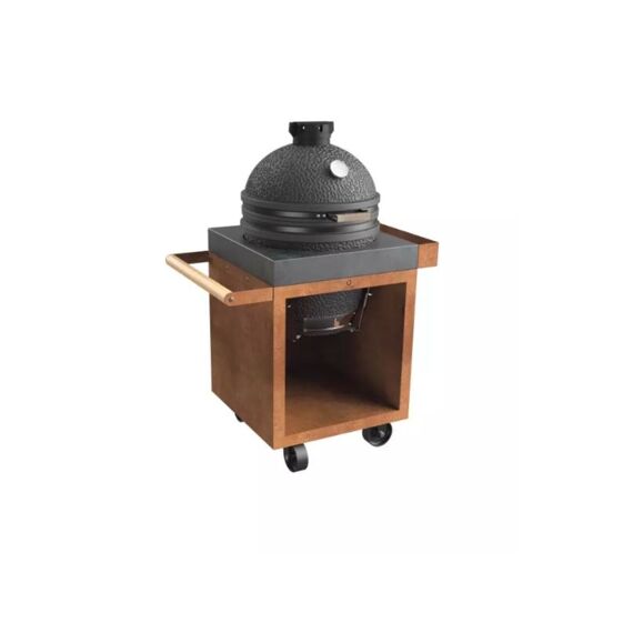 Ofyr Kamado Table Corten 65 Pro Concrete Tb