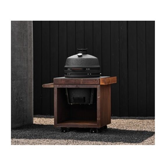 Ofyr Kamado Table Corten 75 Pro+ Corten Ceramic Dark