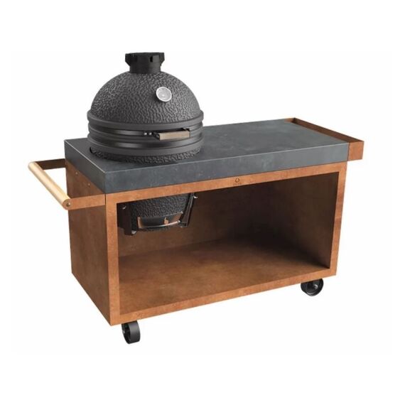 Ofyr Kamado Table Corten 135 Pro Concrete Tb