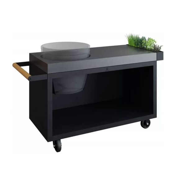 Ofyr Kamado Table Black 135 Pro Concrete Tb