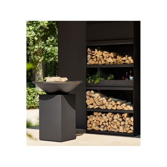 Ofyr Wood Storage Black 100