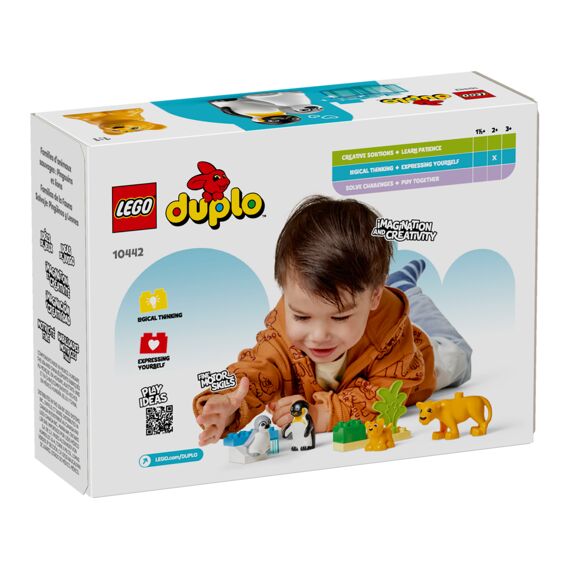 Lego Duplo Families Van Wilde Dieren: Pinguïns En Leeuwen 10442