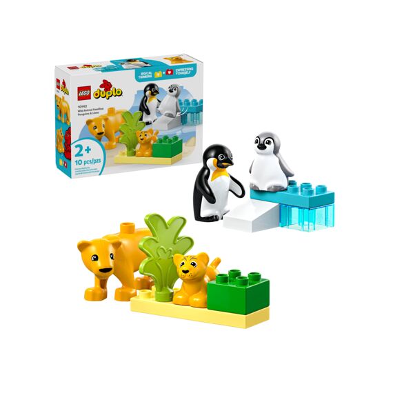 Lego Duplo Families Van Wilde Dieren: Pinguïns En Leeuwen 10442