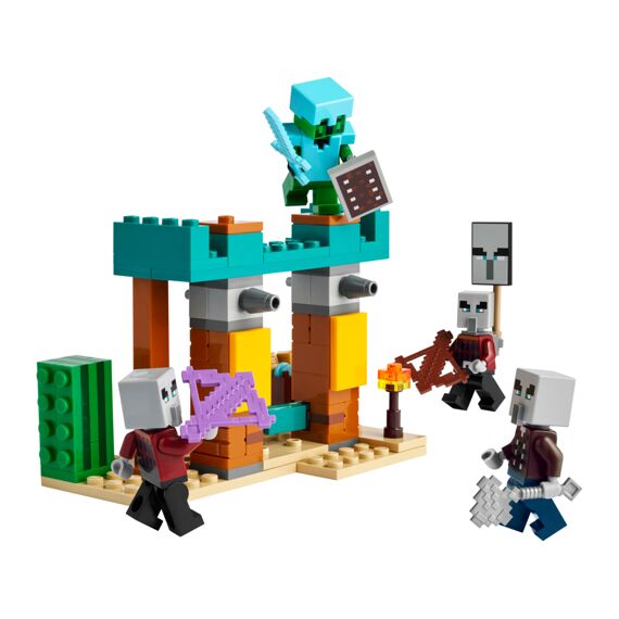 Lego Minecraft De Illagers In De Woestijn 21267